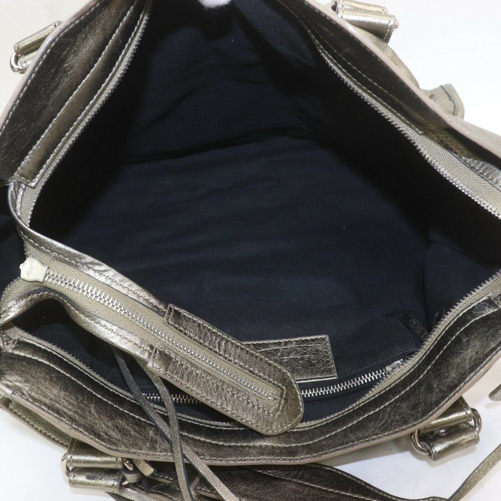 Auth Balenciaga The City Hand Bag #11410B18 - Picture 8 of 10